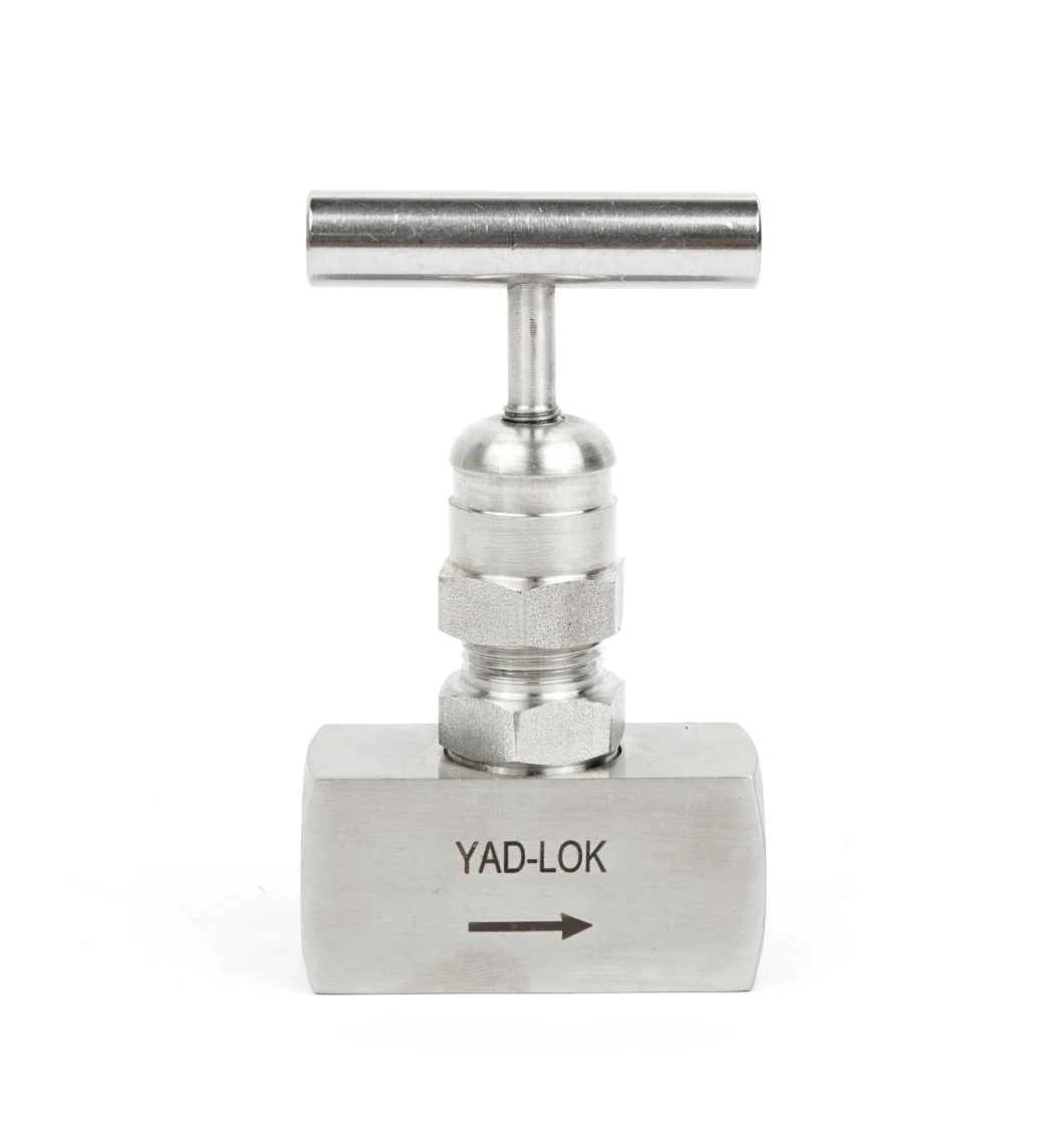 High Temperature Thread Stainless Steel SS304 SS316 Forged Female Needle Valve