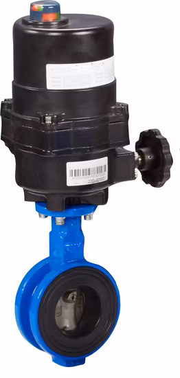 China Factory fornisce direttamente la valvola a farfalla wafer con attuatore elettrico da 2/4/6/8/10/12 pollici con attuatore pneumatico