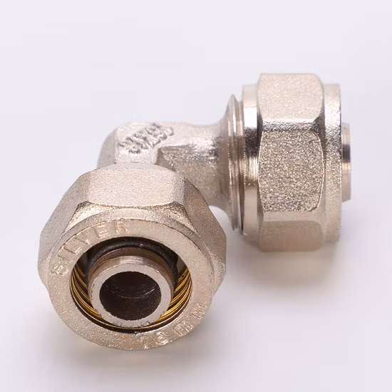 Raccordi a compressione per tubi multistrato Pex con filettatura maschio e oring